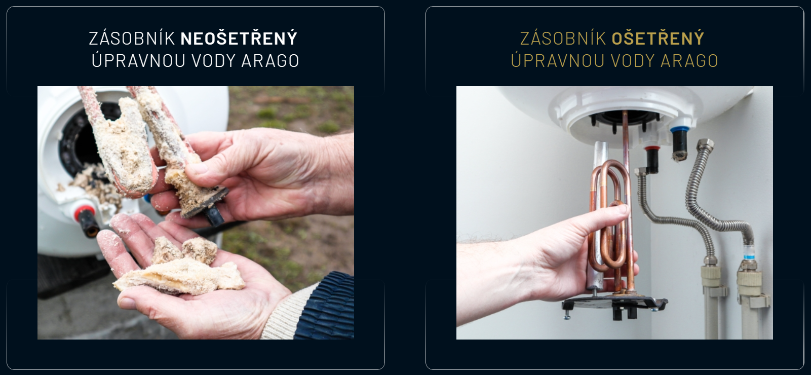 ARAGO home použitie pred a po